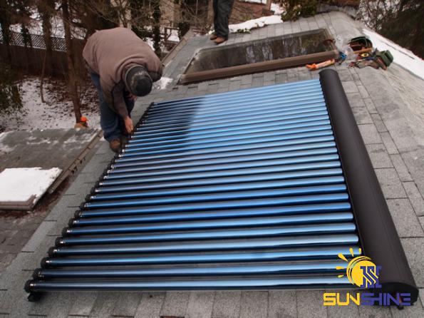 How Does Pressurized Solar Water Heater Work?
