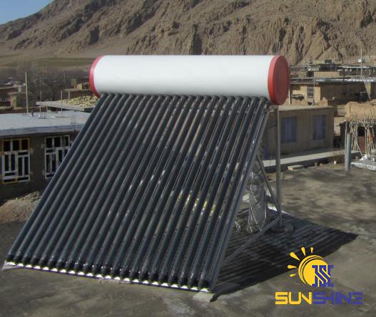 High Tech Solar Water Heater Features