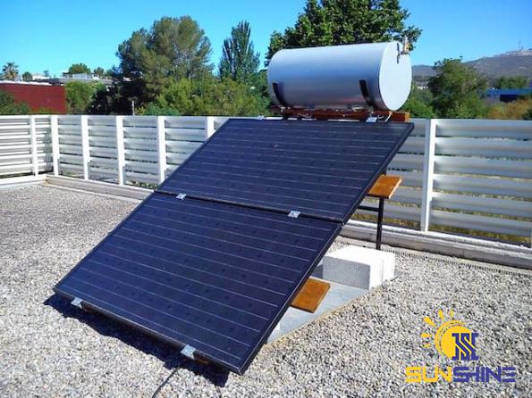 Pumpless Solar Water Heater for Exportation