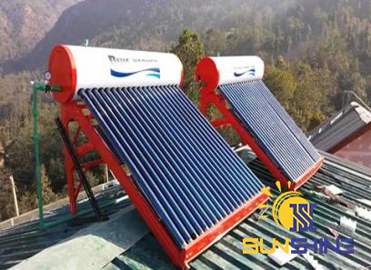 solar water heater cuban with complete explanations and familiarization